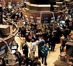 Trading floor do NYSE 2005